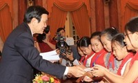 Le président de la République s’adresse aux enfants pour la fête de la mi-automne